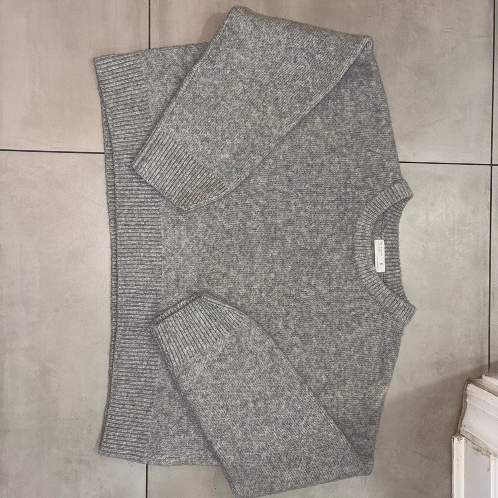 Primark Gray Ribbed Sweater